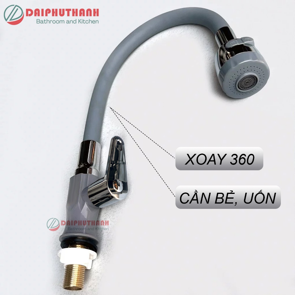 Vòi Rửa Chén Bát Nước Lạnh - Vòi nhựa ABS giá rẻ nhiều màu