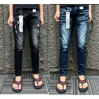 Quần jean nam PƠ PỒ tổng hợp nhiều mẫu tag lụa mẫu mới cao cấp-AHFASHION Menswear Pant Boy Phố