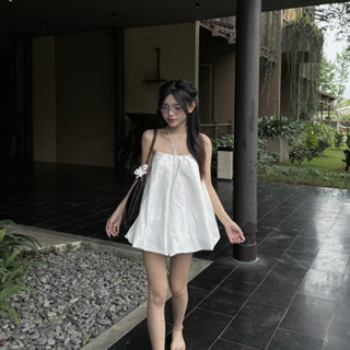 [COLLECTION MÙA HÈ] ÁO CUP QUÂY NƠ CÓ MÚT NGỰC • PUFFY MUSE• WOAA.STU