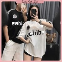 Áo Phông Das Kẻ Viền Tay Phom Thụng Cổ Tròn Chất Cotton 100% Co Giãn Thấm Mút Siêu Đẹp - Áo Phông Ullzang Hot Hit
