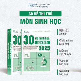  SÁCH 30 ĐỀ MINH HỌA SINH 2025 