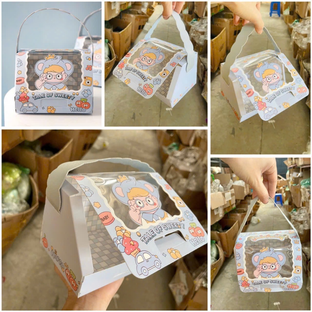Túi Giấy Quai Da Đựng Quà Cho Bé Ngày Sinh Nhật, Quốc Tế Thiếu Nhi 1-6