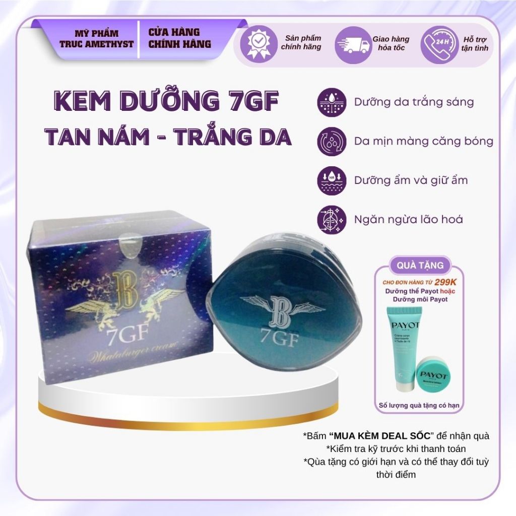 Kem ngừa nám dưỡng trắng cao cấp 7GF