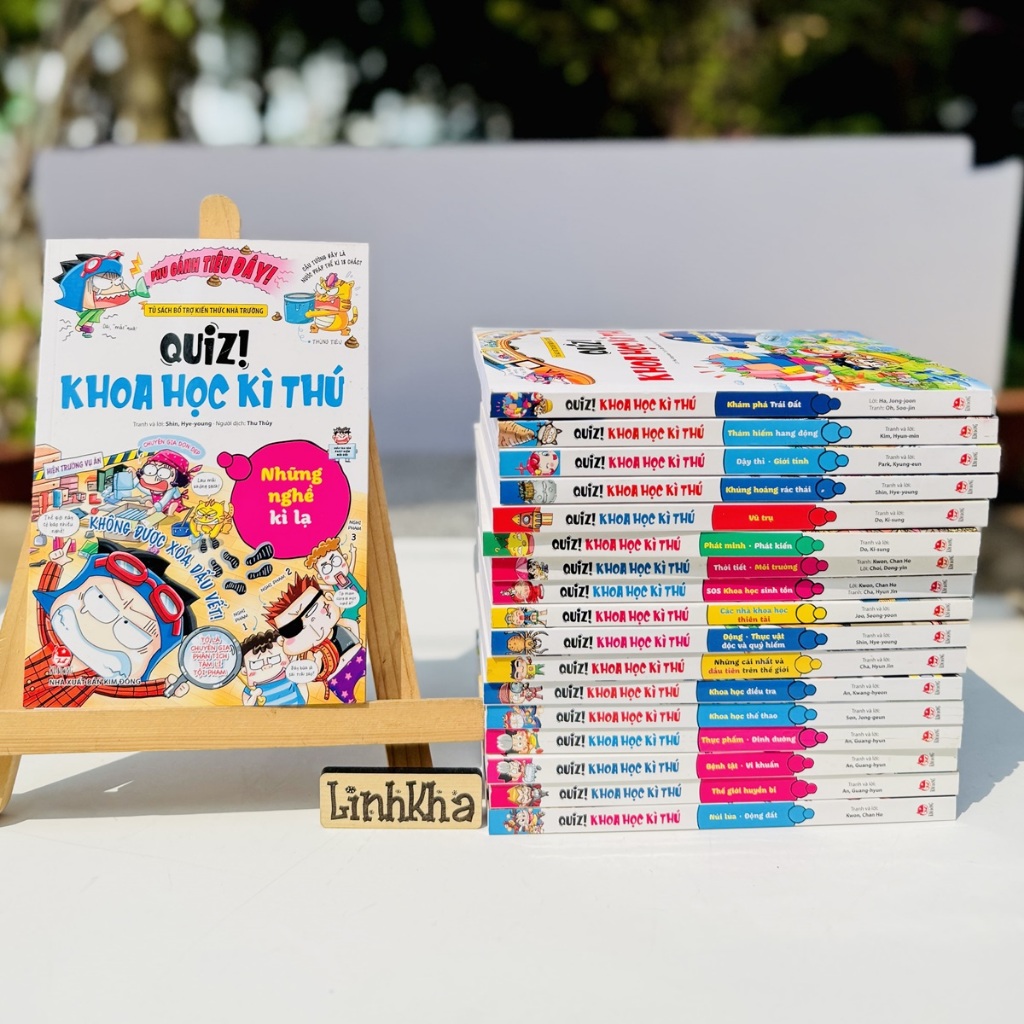 Sách - Quiz Khoa Học Kì Thú Combo trọn bộ 30 cuốn cho thiếu nhi từ 6 Tuổi - Kim Đồng