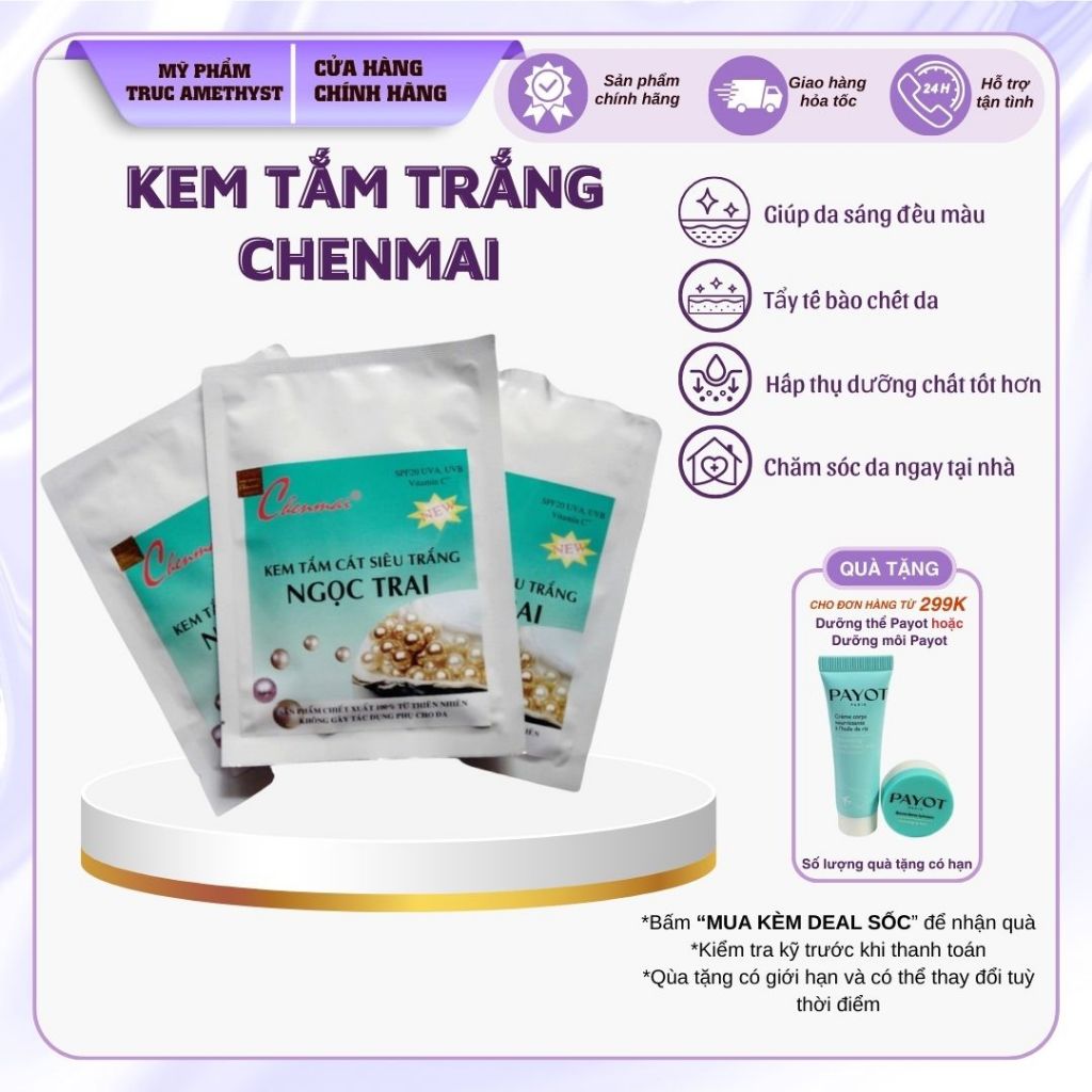 Kem tắm trắng ngọc trai Chenmai