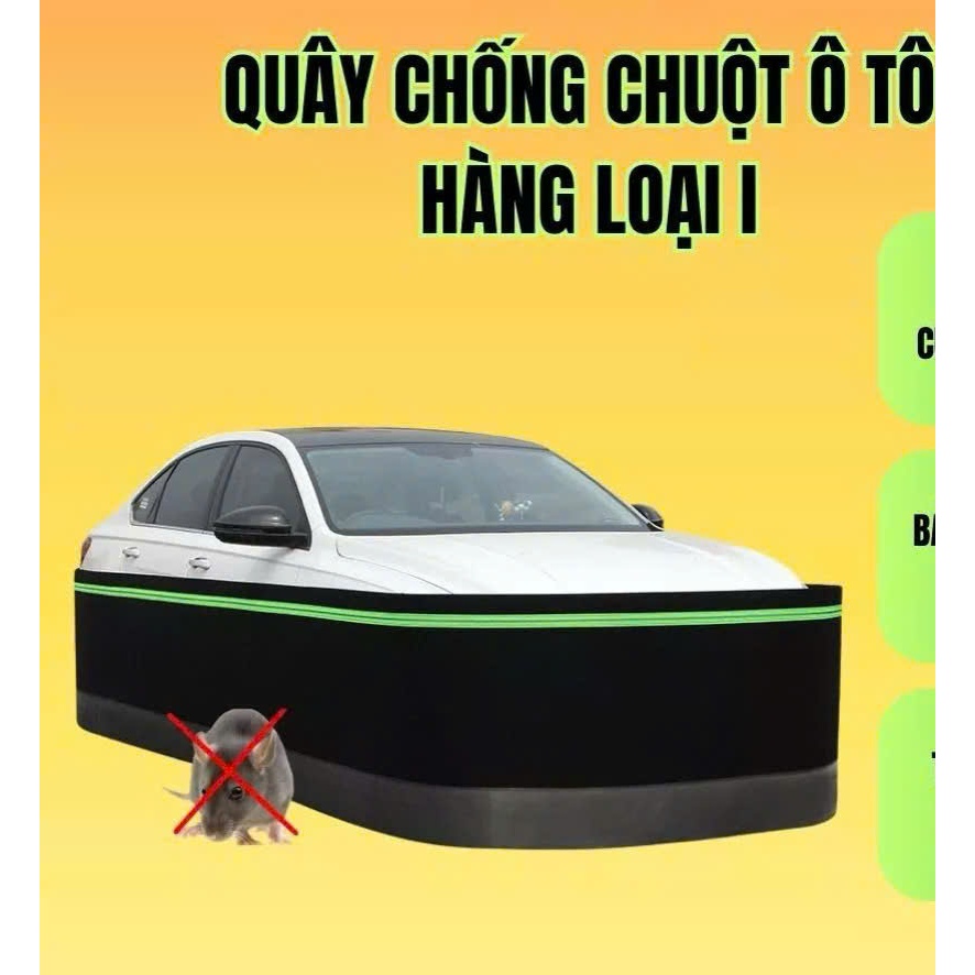 [Đang bán chạy] - Cuộn quây lưới chống chuột cho xe ô tô