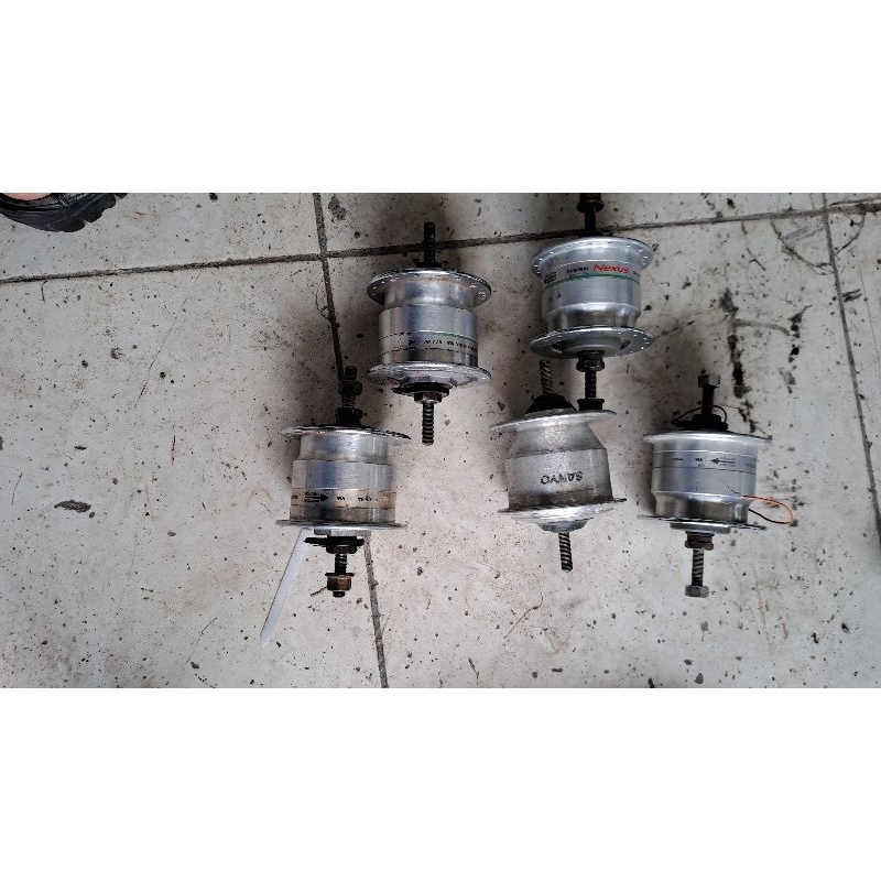 may ơ đùm phát điện trước xe đạp nhật bãi zin