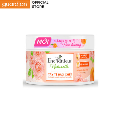 Tẩy Tế Bào Chết Sáng Da Enchanteur Naturelle Hương Hoa Hồng Pháp 250g | Guardian Việt Nam