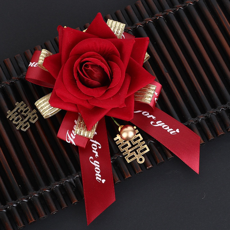 Hoa cài áo dùng trong đám cưới (1 hoa)