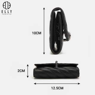 [Deal sang chảnh]  VÍ NỮ CAO CẤP DA THẬT ELLY – EV94