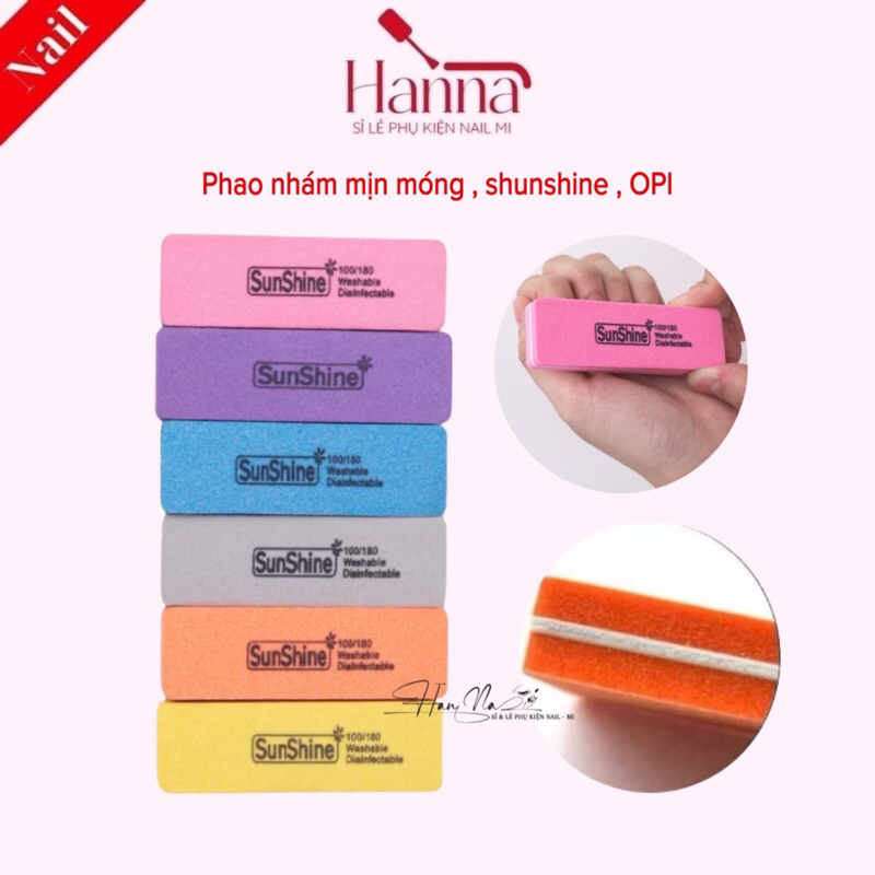 Phao nhám mịn móng sunshine, OPI [ hanna Nail mi-]
