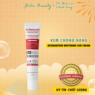 Kem Chống Nắng Dr Melaxin Hỗ Trợ Dưỡng Trắng Da Astaxanthin Whitening Sun Cream 50ml| Jolie Beauty
