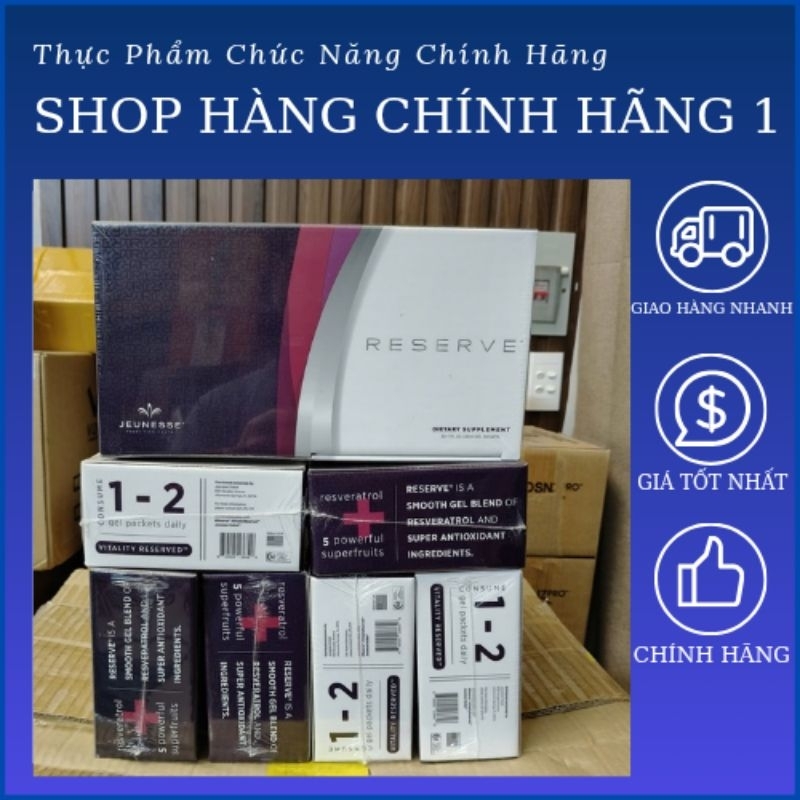 kho Mỹ - Reserve Jeunesse Ngăn Ngừa Lão Hóa Gốc Tự Do Nâng Cao Sức Khỏe