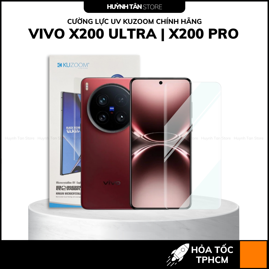 Dán ppf vivo x200 ultra x200 pro trong suốt nhám chính hãng KINGSHIELD chống vân tay bảo vệ màn hình