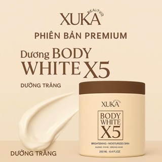  Kem Body XUKA X5 Dưỡng Trắng Cho Mọi Loại Da Hộp 250g 