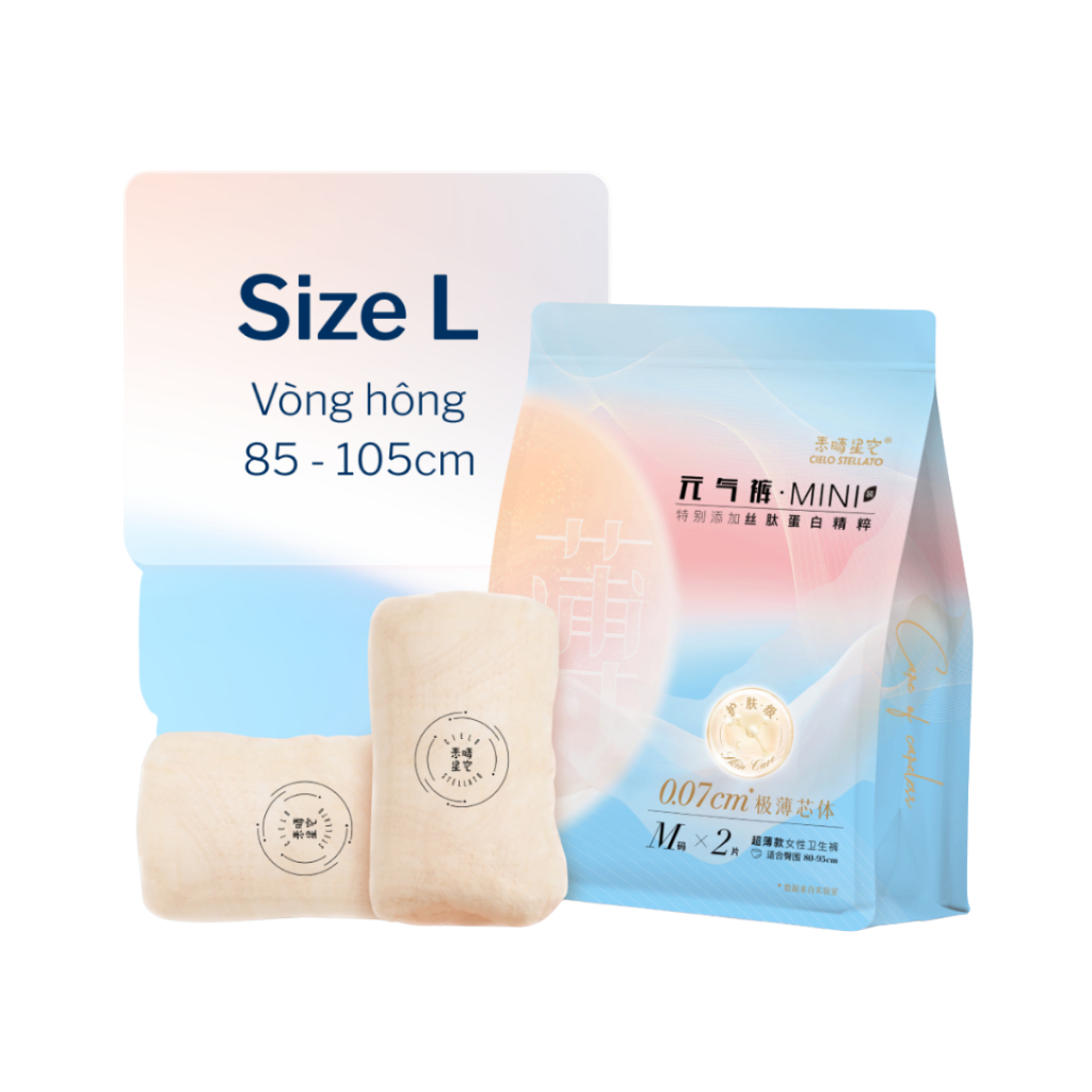 Băng quần vô hình Cielo Stellato siêu mỏng chống tràn – Mặc như không, thoải mái cả ngày