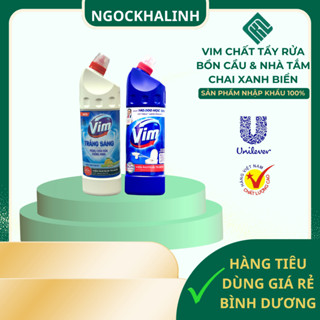 Tẩy bồn cầu nhà tắm Vim đóng chai các loại