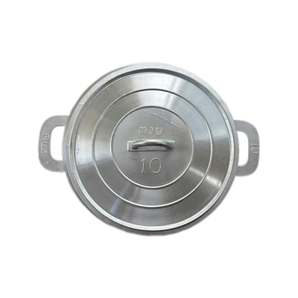 Nồi gang thái số 10-36cm đúc nguyên khối thái lan