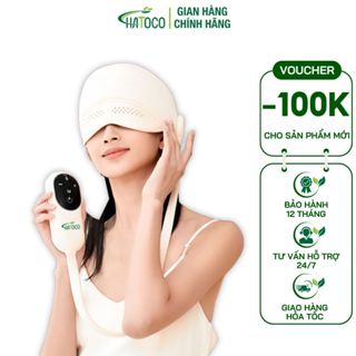  Máy Massage Đầu & Mắt Hatoco HTC-04 Mát Xa Đầu Mát Xa Mắt Giúp Thư Giãn Giảm Đau Mỏi Ngủ Ngon 