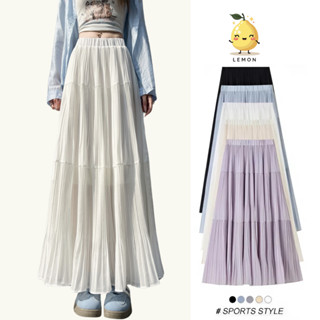  Chân Váy Maxi Quảng Châu Dáng Dài Xòe Ba Tầng Xếp Ly Có Lớp Lót 
