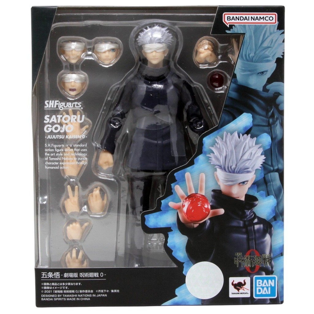 Mô hình SHF Gojo - Jujutsu Kaisen 0 SHF Satoru Gojo Movie 0 Chính Hãng Bandai