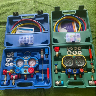 Bộ đồng hồ nạp ga máy lạnh ô tô, nạp gas điều hòa