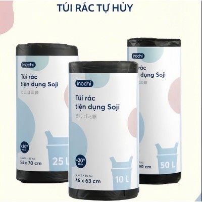 (Tặng kèm quà) Túi rác tự phân huỷ cao cấp, chống côn trùng