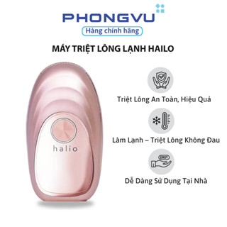 [Mẫu mới 2025] Máy Triệt Lông Băng Lạnh Trẻ Hóa Da Halio IPL Cooling Hair Removal Device - Bảo hành 12 tháng