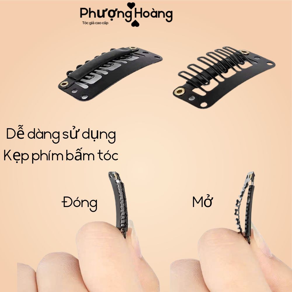 Combo 5 Kẹp phím bấm tóc ❤️FREESHIP❤️