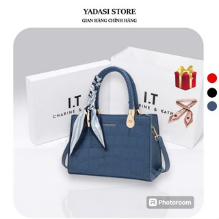Túi xách nữ đeo chéo 2 quai cầm tay da mềm sang chảnh tặng mẹ trung niên YADASI STORE TX04