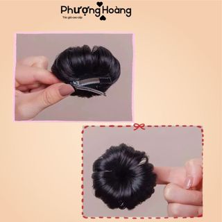 Tóc Giả Búi Na Tra Cho Bé – Dễ Thương, Độc Đáo, Tự Nhiên