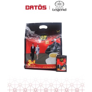 Trung Nguyên Legend - Cà phê sữa hòa tan G7 3in1 - Bịch 50 sachets x 16gr /gói vuông(10 bịch/thùng)