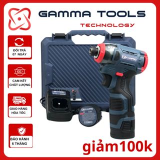 Máy Chuyên Vít Kampro 7028 - Không Chổi Than, 3 Tốc Độ, Lực Siết 140N.m, Dùng Pin 4 Cell