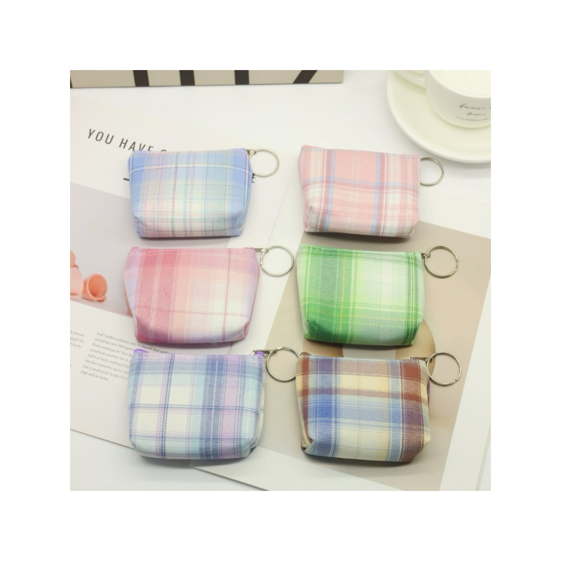 Ví Mini Nhỏ Màu Paster Caro Xinh Xắn