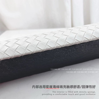 BỘ THẢM + GỐI KÊ TAY LÀM NAIL ( MÀU TRẮNG KEM)