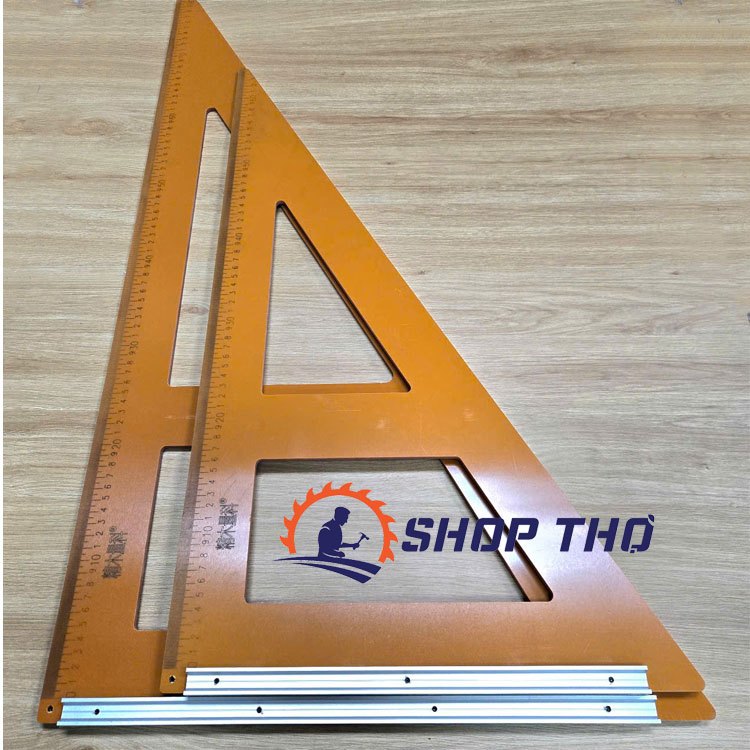 Thước eke cỡ lớn 800x470mm nhựa Bakelite