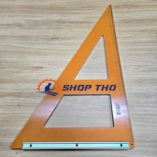 Thước eke cỡ lớn 800x470mm nhựa Bakelite