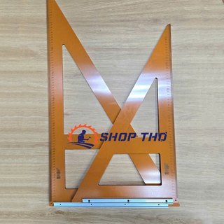 Thước eke cỡ lớn 800x470mm nhựa Bakelite