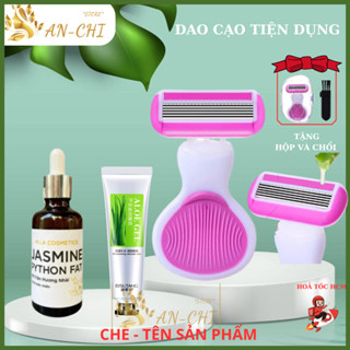 Dao Cạo Lông Vùng Kín Bikini, Mặt, Nách Cho Nữ Đầu Bơ Chuyên Dụng Siêu Sạch Tái Sử Dụng Nhiều Lần