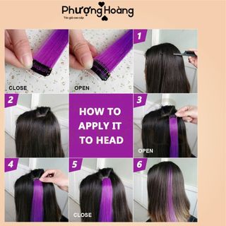Tóc Giả Kẹp Highlight Tự Nhiên - Thay Đổi Phong Cách, Nổi Bật Cá Tính