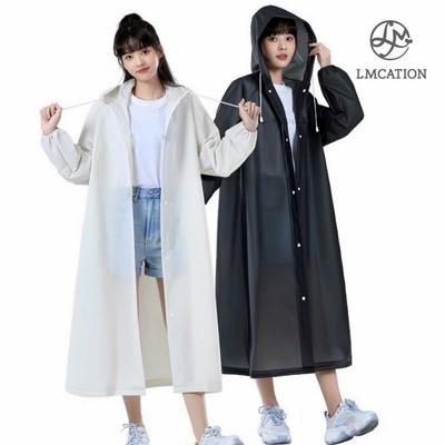 (Tặng kèm quà) Áo mưa lụa mỏng trong suốt LMcation