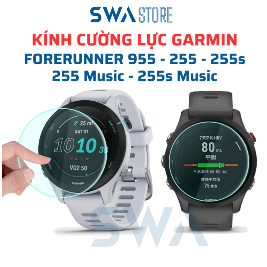 Kính Cường Lực Dán Màn Hình Đồng Hồ GM Forerunner 955  Forerunner 255S  Forerunner 255 music SWA