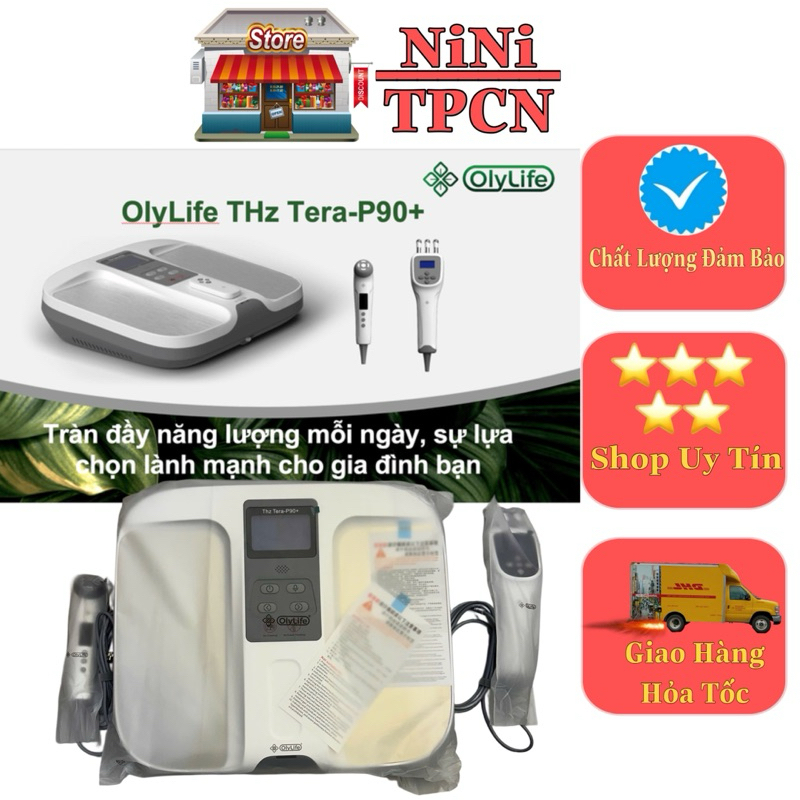 Máy trị liệu Olylife THz Tera - P90+ Plus | Hỗ trợ giả m đau, cải thiện tuần hoàn