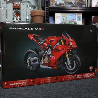 [Hỏa Tốc HCM] Mô hình đồ chơi lắp ráp xe đua Ducati Panigale V4 S Motorcycle, mô hình đồ chơi technic cao cấp.