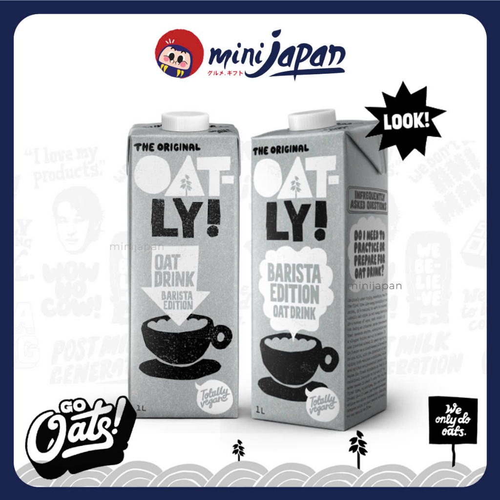 Sữa yến mạch Oatly Thụy Điển 1L