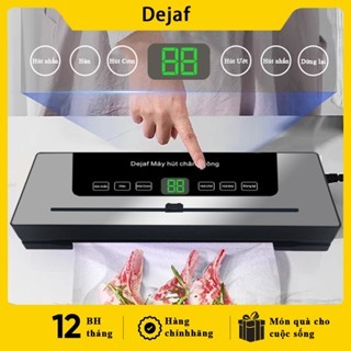 Máy hút chân không Dejaf hàng chính hãng full tiếng Việt chuyên thực phẩm tặng 20 túi hút