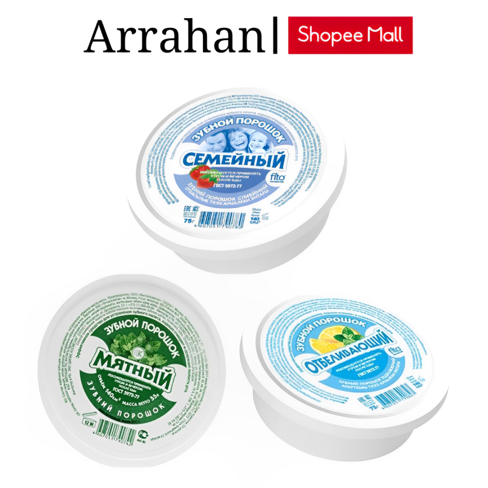 Bột Trắng Răng Hỗ Trợ Loại Bỏ Mảng Bám Giúp Thơm Miệng Của Nga 75g