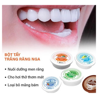 Bột Trắng Răng Hỗ Trợ Loại Bỏ Mảng Bám Giúp Thơm Miệng Của Nga 75g