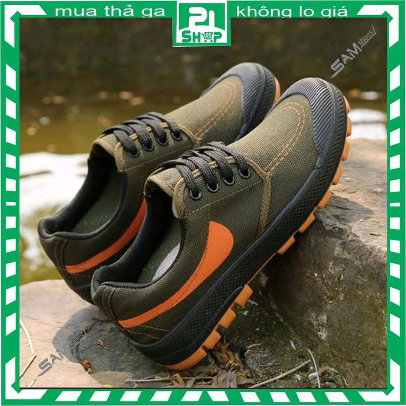 Giày bảo hộ lao động dệt vải đế cao su cách điện chống trơn trượt tuyệt đối