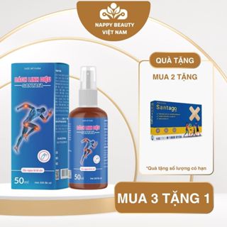 Cao Xịt Giảm Đau Nhức Xương Khớp, Giảm Đau, Giảm Tê Bì Bách Linh Diệu Santafa - Chai 50ml